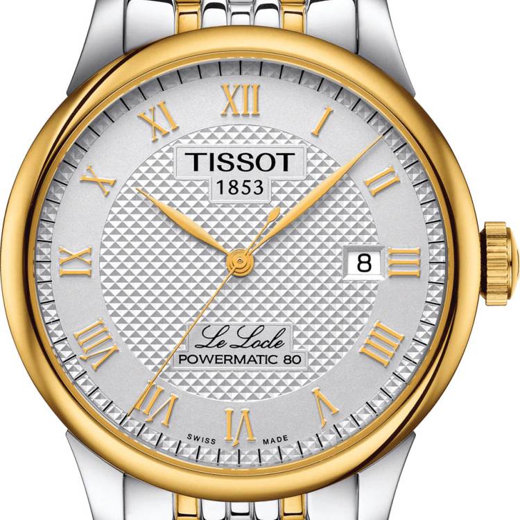 Tissot Watch Le Locle Powermatic 80 Mens - Silver