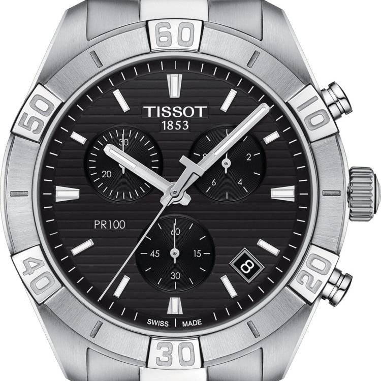 Tissot Watch PR 100 Sport Chrono Mens - Black