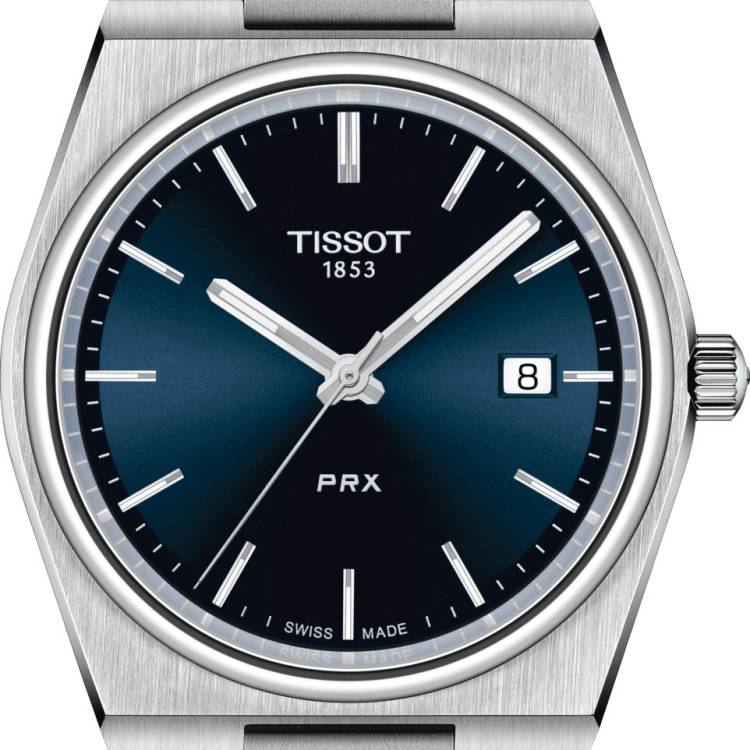 Tissot Watch PRX Mens - Blue