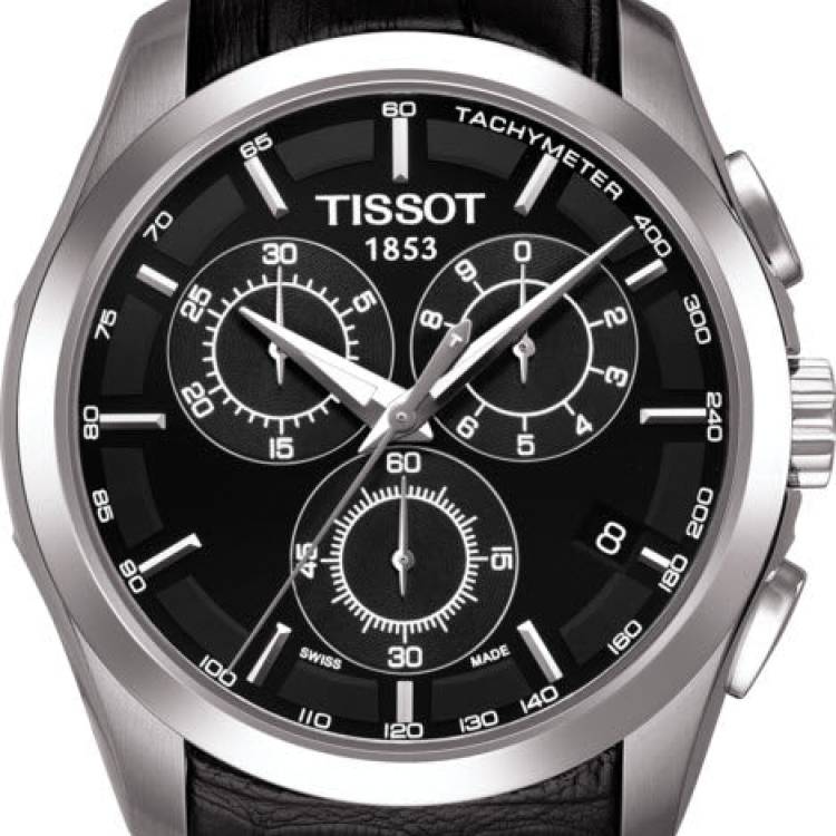 Tissot Watch Couturier Mens - Black