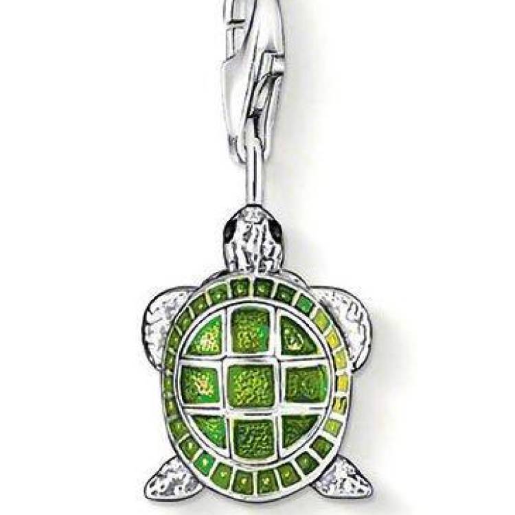 Thomas Sabo Charm Club Sterling Silver Tortoise Charm - Silver