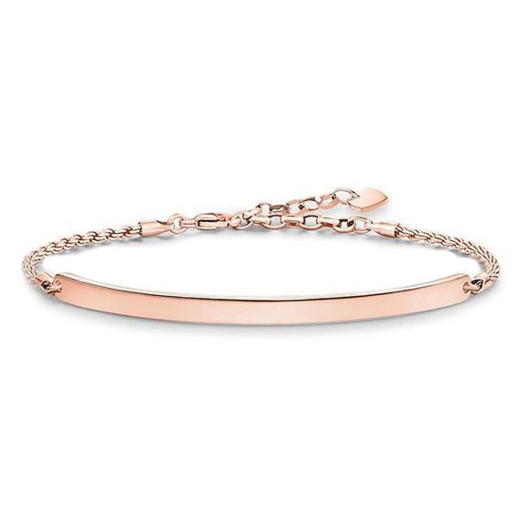 Thomas Sabo Love Bridge Rose Classic Bracelet D - Silver