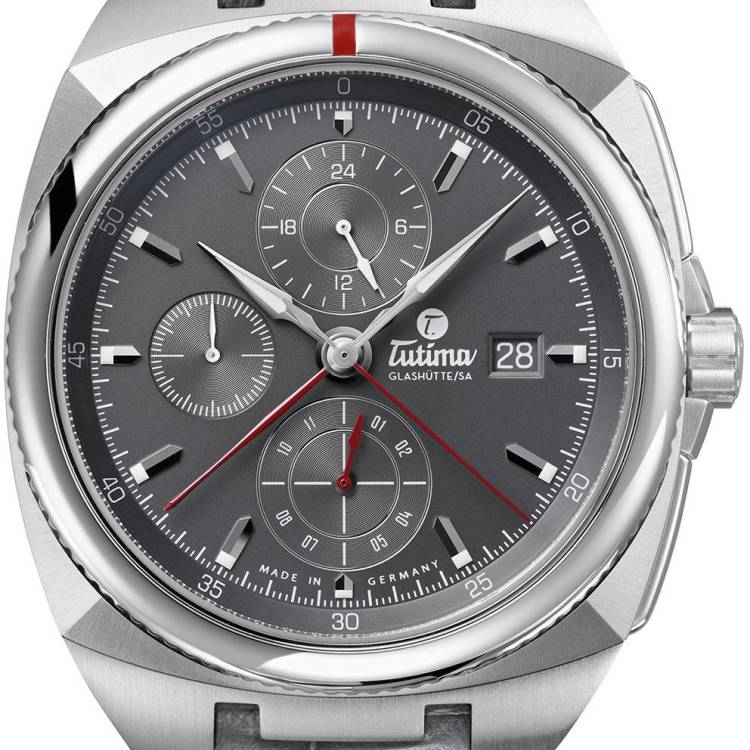 Tutima Watch Saxon One Chronograph - Grey