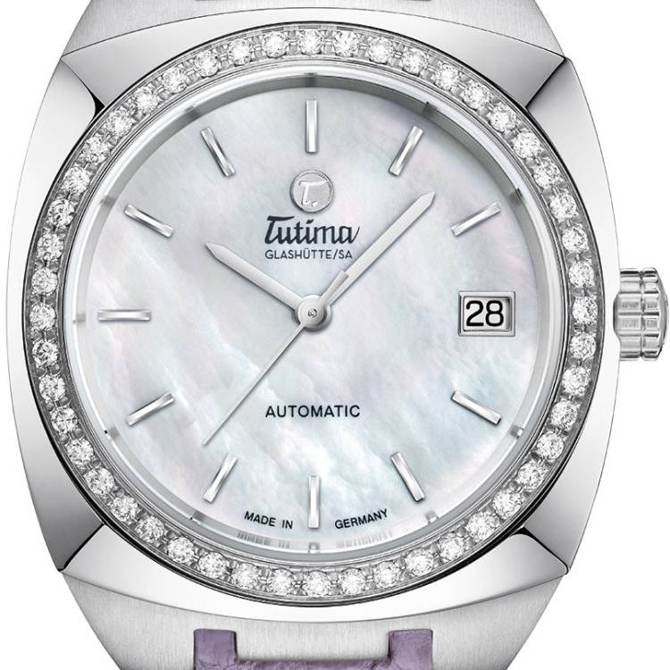 Tutima Watch Saxon One Lady - White