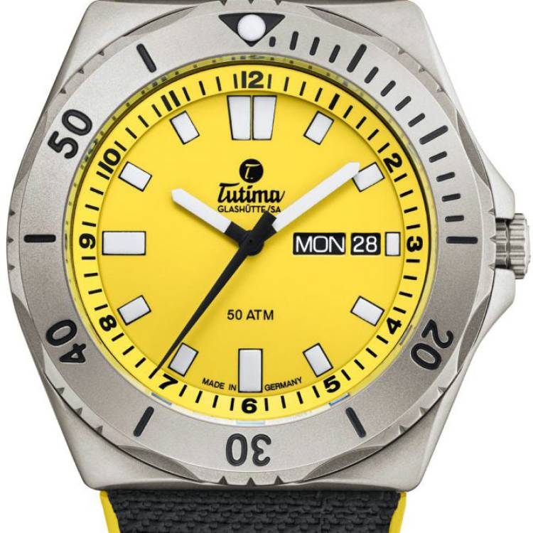 Tutima Watch M2 Seven Seas - Yellow