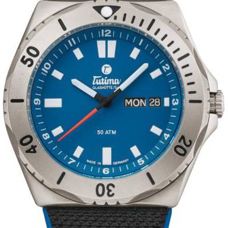 Tutima Watch M2 Seven Seas - Blue