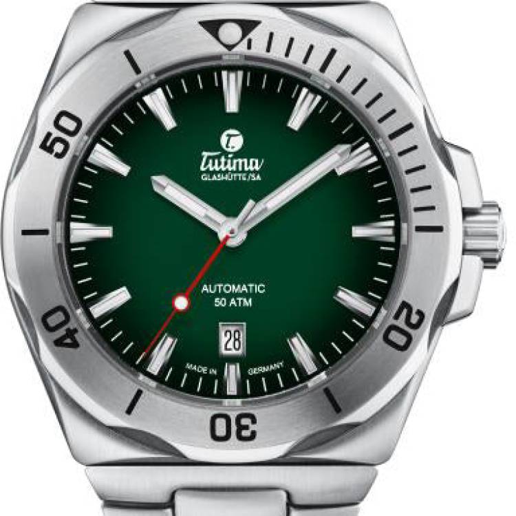 Tutima Watch M2 Seven Seas S - Green