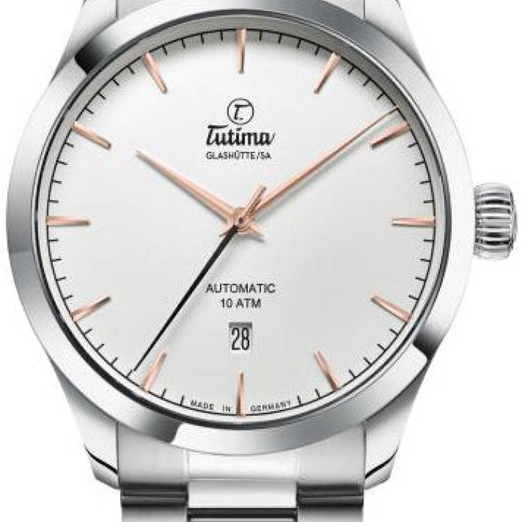 Tutima Watch Flieger Aero Club - Silver