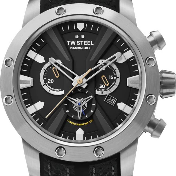TW Steel Watch Grand Tech Damon Hill Limited Edition - Black