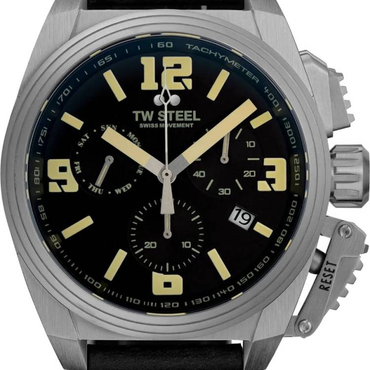TW Steel Watch Swiss Canteen - Black