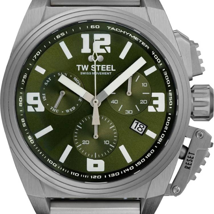 TW Steel Watch Swiss Canteen - Green