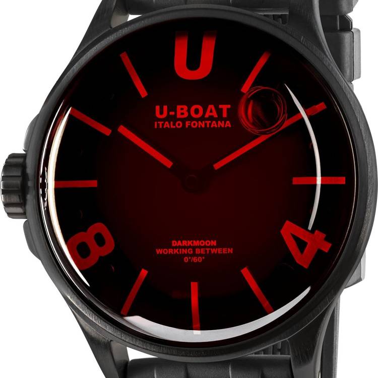 U-Boat Watch Darkmoon 40mm Red PVD Glass