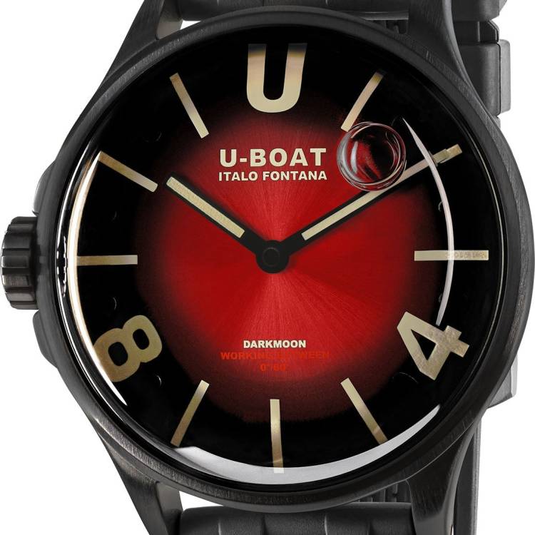U-Boat Watch Darkmoon 40mm Red PVD Soleil