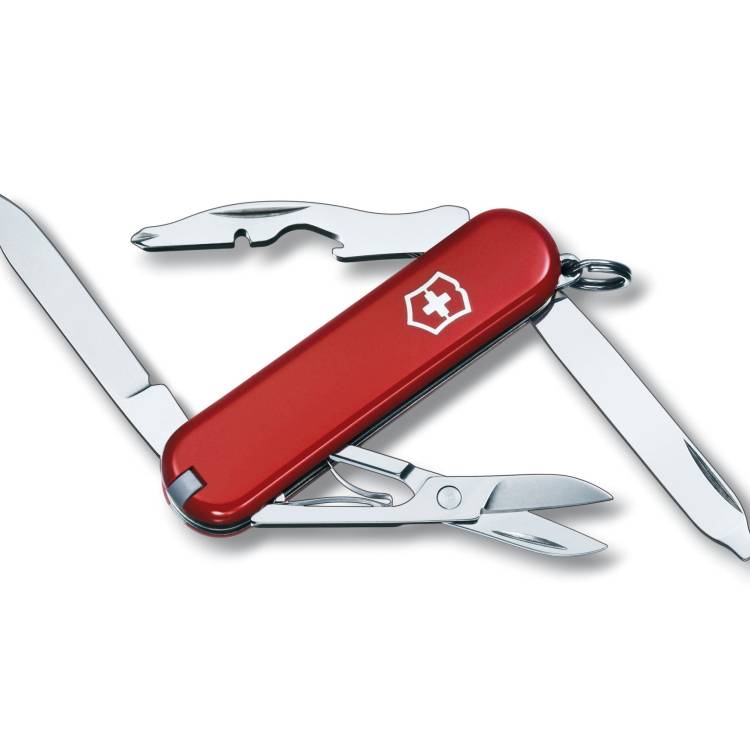 Victorinox Swiss Army Small Pocket Knife Rambler - Silver