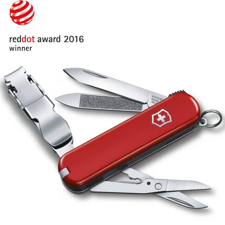 Victorinox Swiss Army Small Pocket Knife Nail Clip 580 - Silver