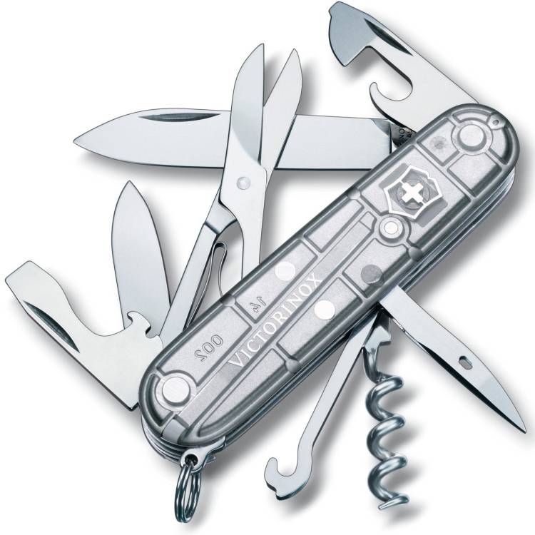 Victorinox Swiss Army Medium Pocket Knife Climber - Silver