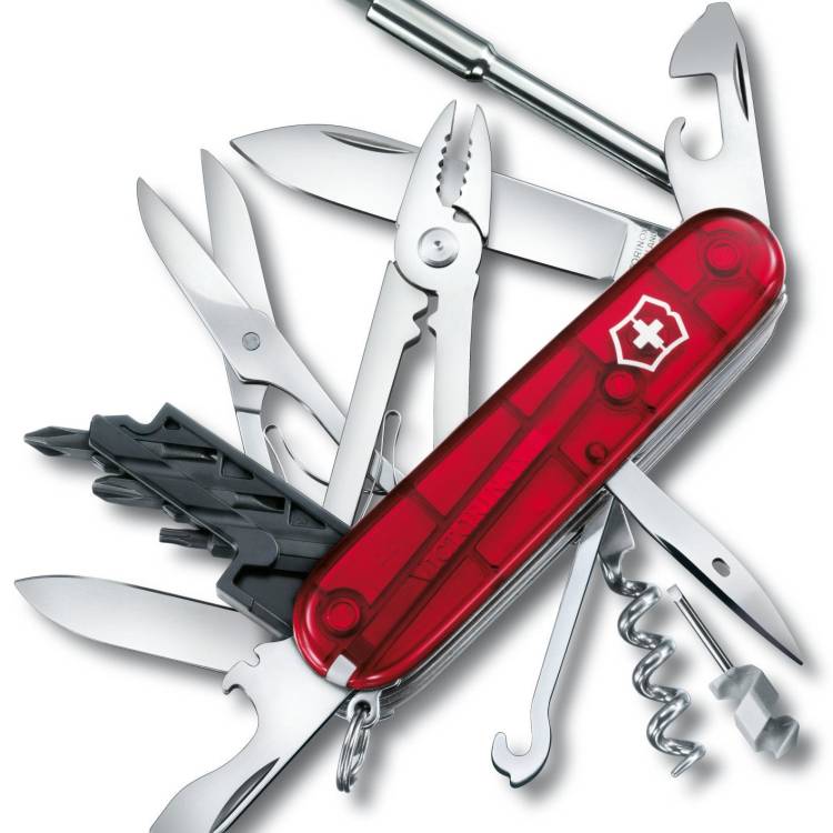 Victorinox Swiss Army Medium Pocket Knife Cybertool 34