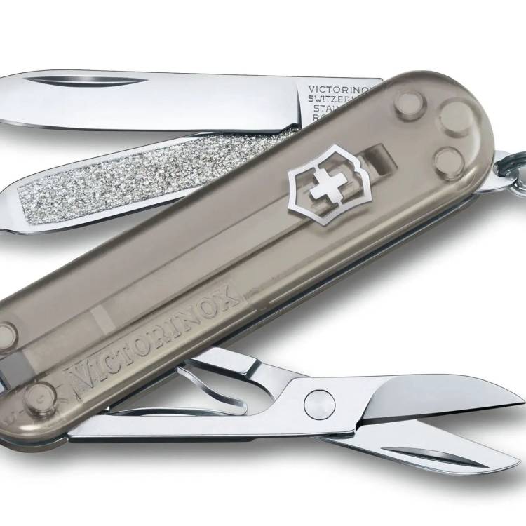 Victorinox Small Pocket Knife Classic SD Transparent Mystic Morning