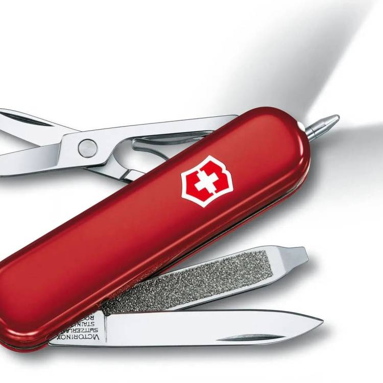 Victorinox Small Pocket Knife Signature Lite Red