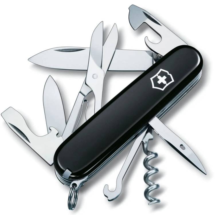 Victorinox Medium Pocket Knife Climber Black