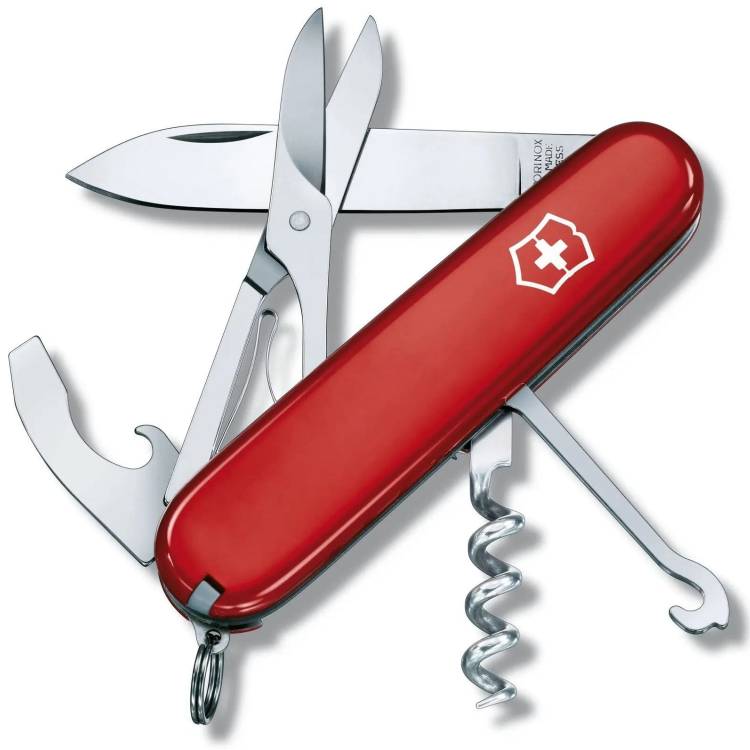 Victorinox Medium Pocket Knife Compact Red