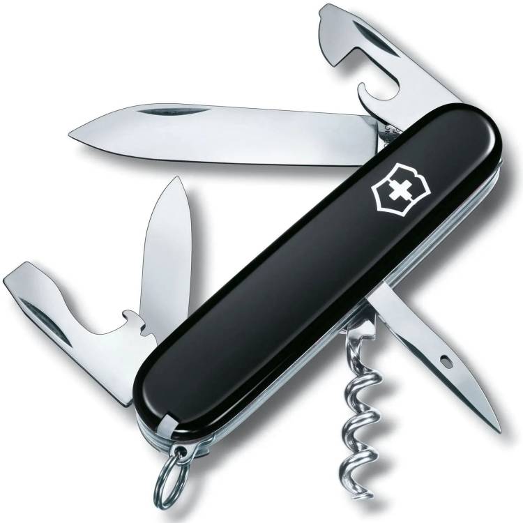 Victorinox Medium Pocket Knife Spartan Black