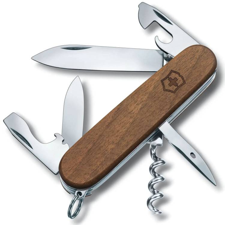 Victorinox Medium Pocket Knife Spartan Wood Wood