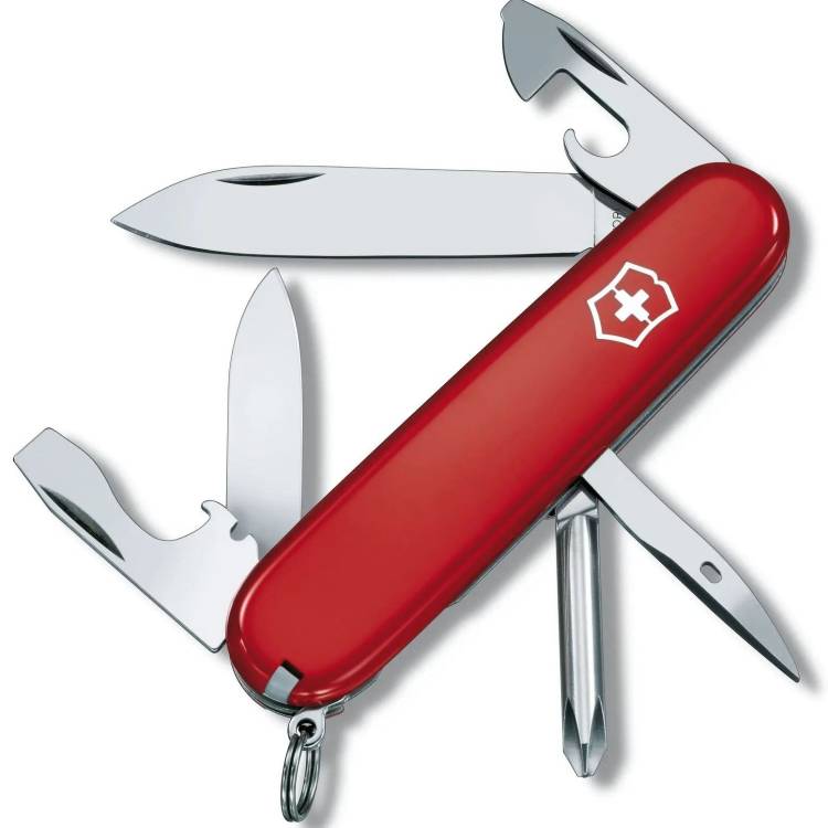 Victorinox Medium Pocket Knife Tinker Blister Pack Red