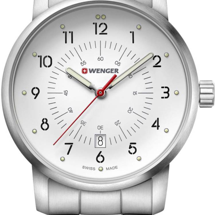 Wenger Watch Avenue Mens - Silver