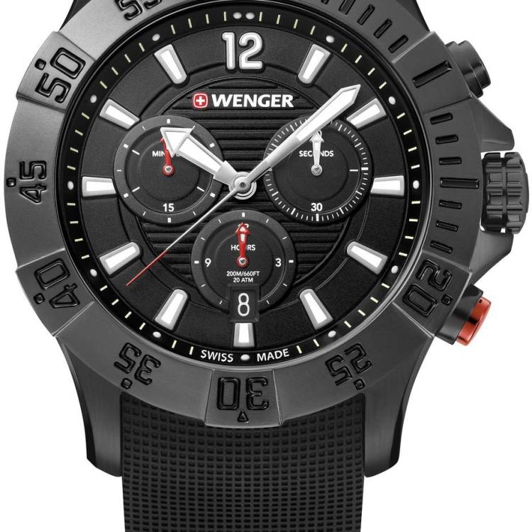 Wenger Watch Seaforce Chrono - Black