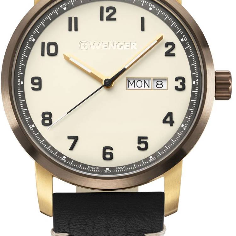 Wenger Watch Attitude Bronze - Cream