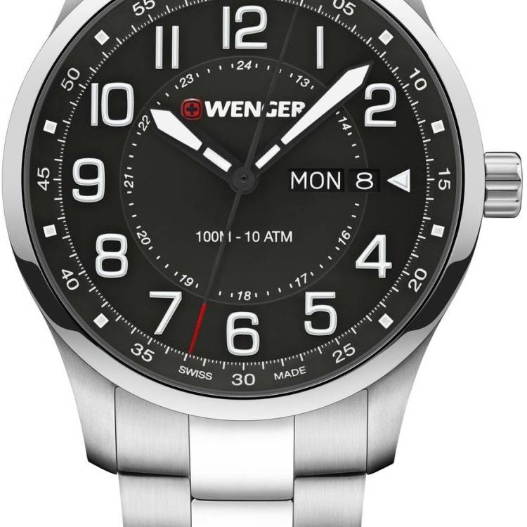 Wenger Watch Attitude Black - Black