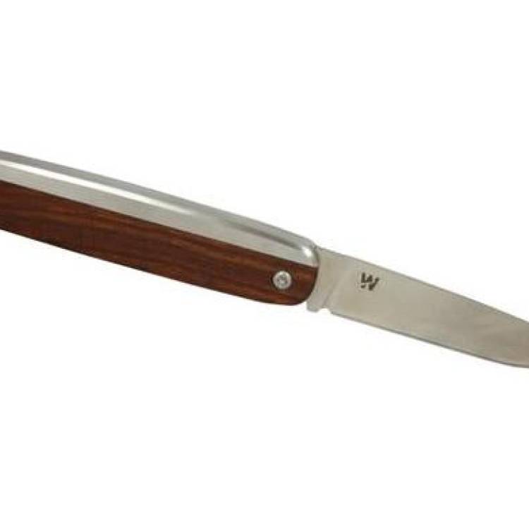 Whitby Pocket Knife Kent EDC Mahogany Wood