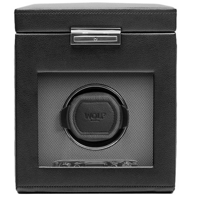 WOLF Watch Winder Viceroy Single And Storage - Black