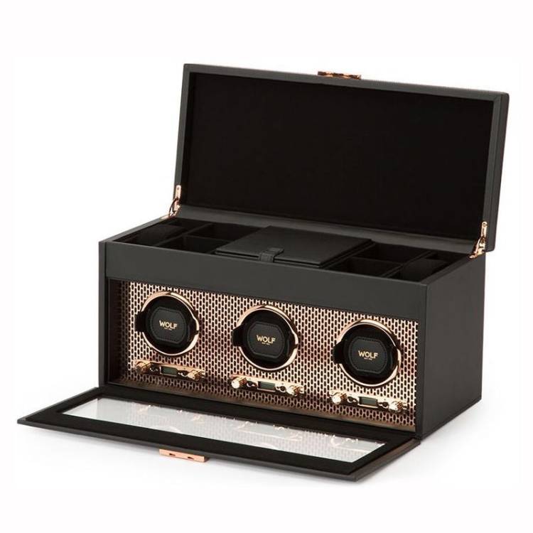 WOLF Watch Winder Axis Triple Copper