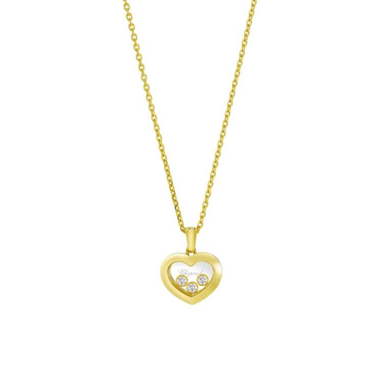 Chopard Happy Diamonds Icons 18ct Yellow Gold 0.15ct Diamond Pendant