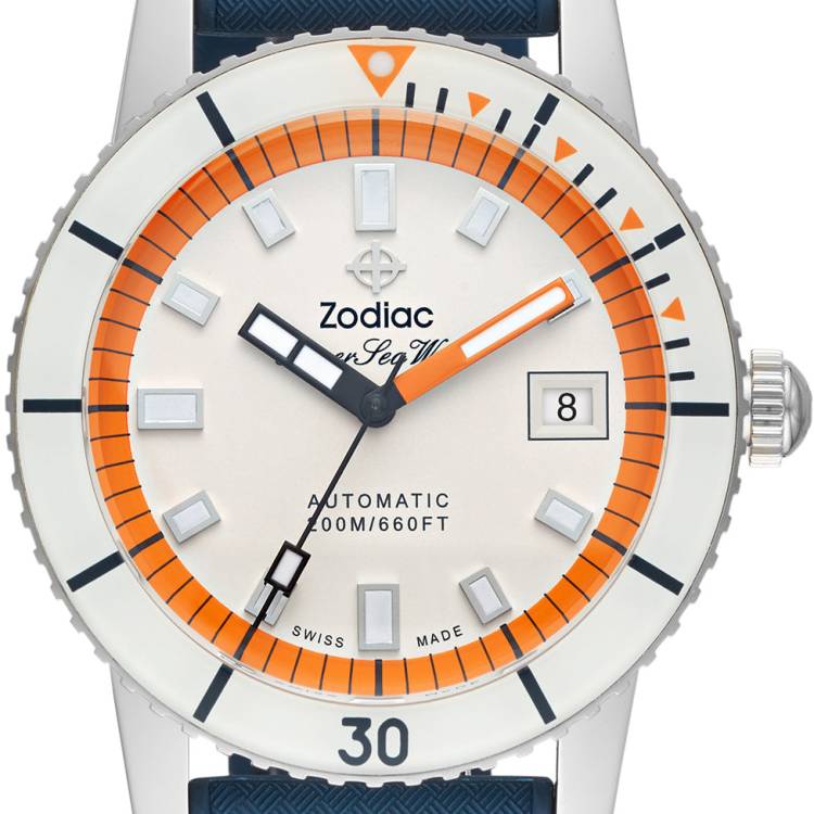 Zodiac Watch Super Sea Wolf - White