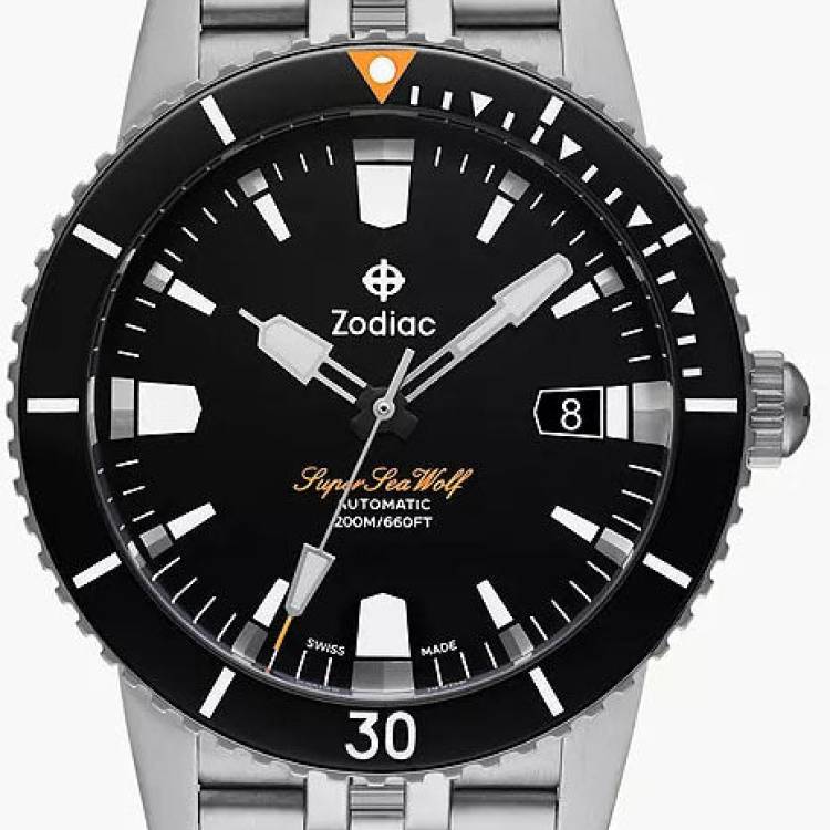 Zodiac Watch Super Sea Wolf Compression Mens
