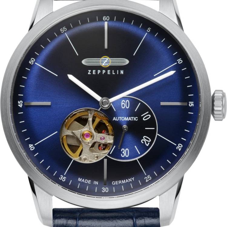 Zeppelin Watch Flatline Mens - Blue
