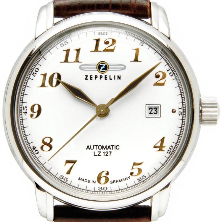 Zeppelin Watch LZ 127 Graf Zeppelin Mens - White