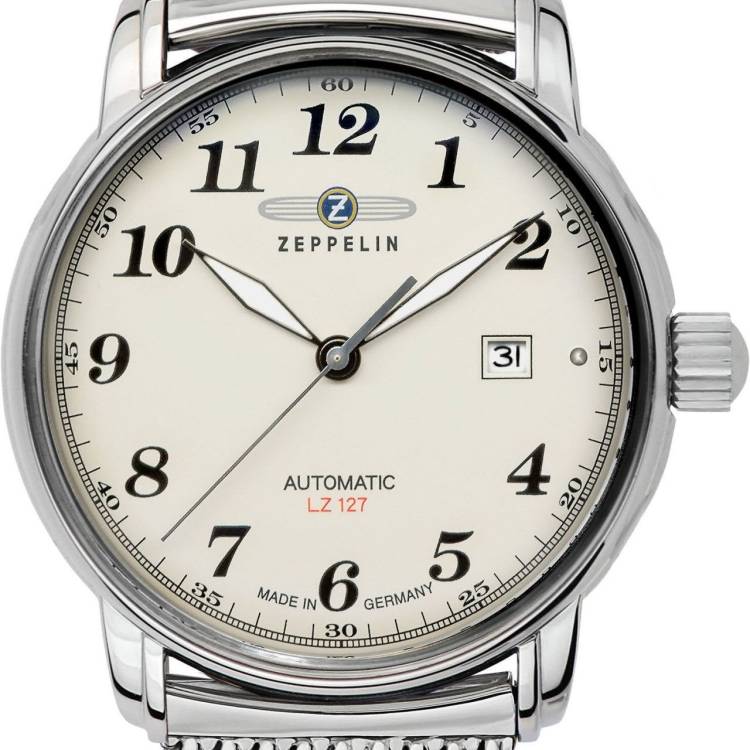 Zeppelin Watch LZ 127 Graf Zeppelin Mens - Cream