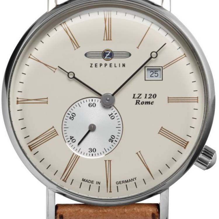 Zeppelin Watch LZ 120 Rome Mens - Beige