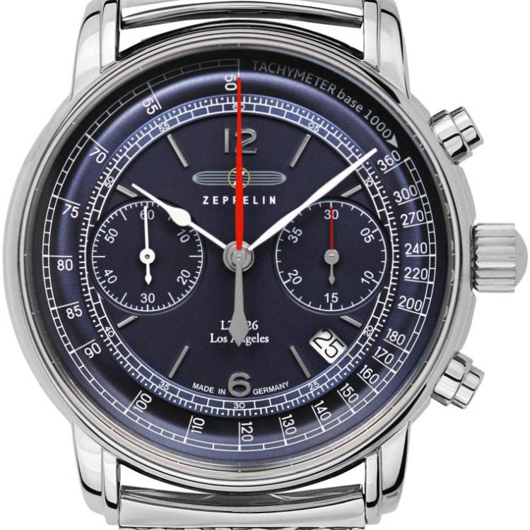 Zeppelin Watch LZ 126 Los Angeles Mens